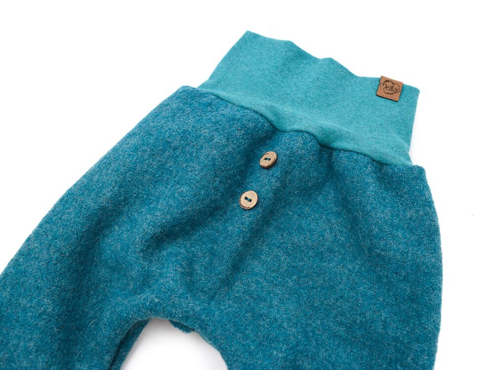 Walkhose | petrol meliert