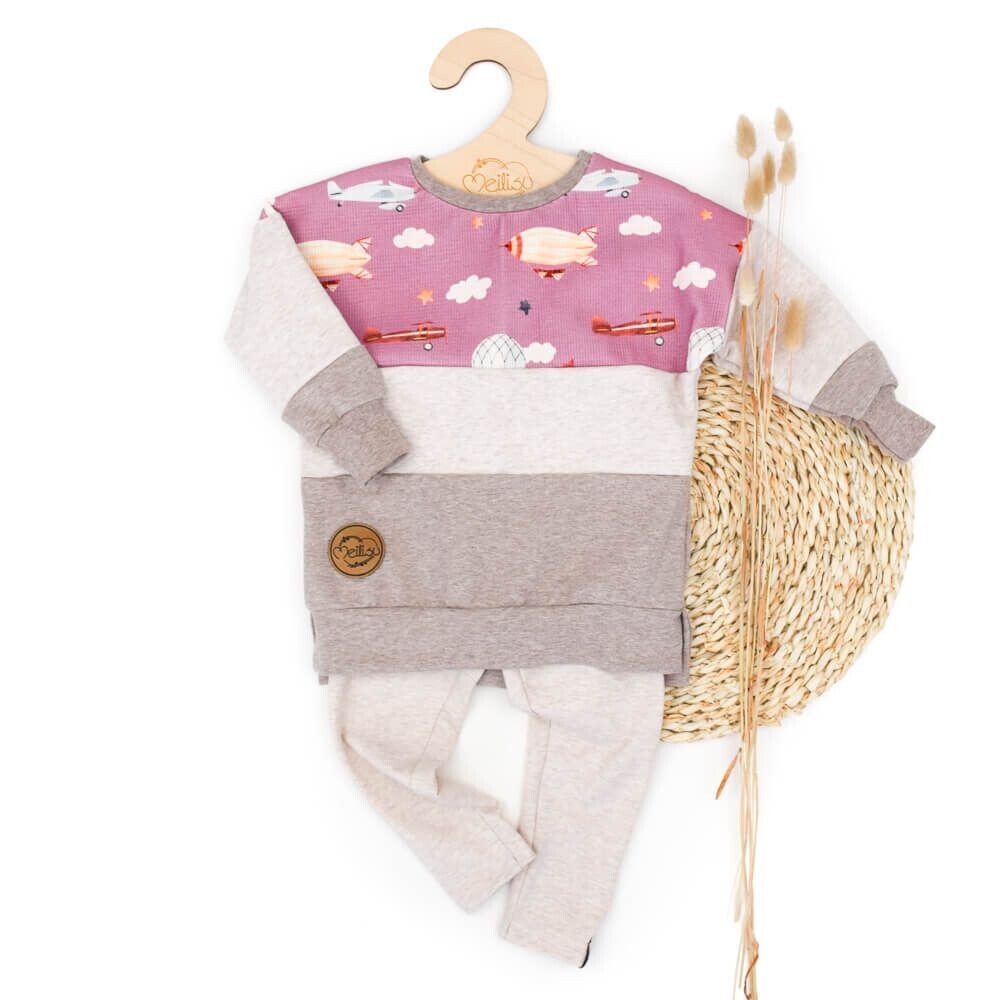 Set | Zeppelin altrosa | Pullover & Leggings