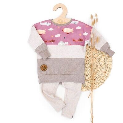 Set | Zeppelin altrosa | Pullover & Leggings