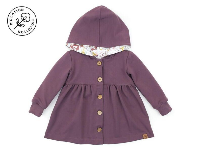 BIO Sweatmantel | mauve