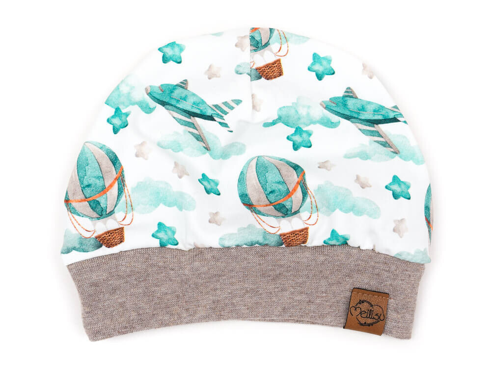 Bündchenmütze | Luftikus | Gr. 45-47 cm Bündchenmütze | Luftikus | Gr. 45-47 cm