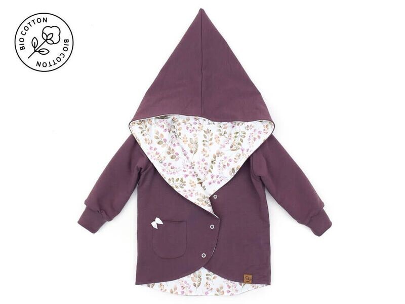 BIO Sweatjacke | mauve