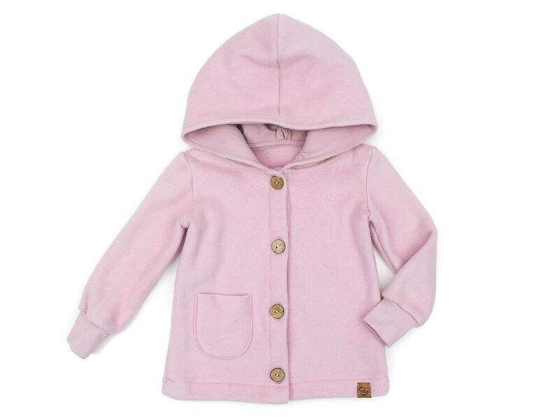 BIO Fleecejacke | rosa