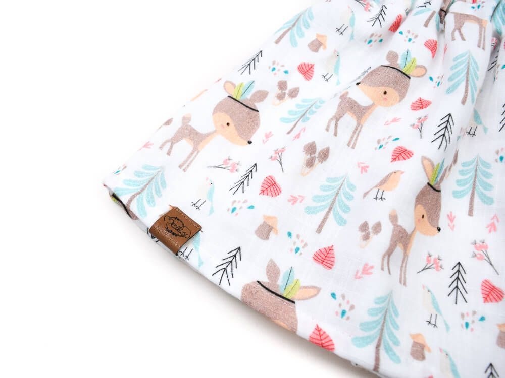 Paperbag Rock | Musselin | Reh & Rotkehlchen