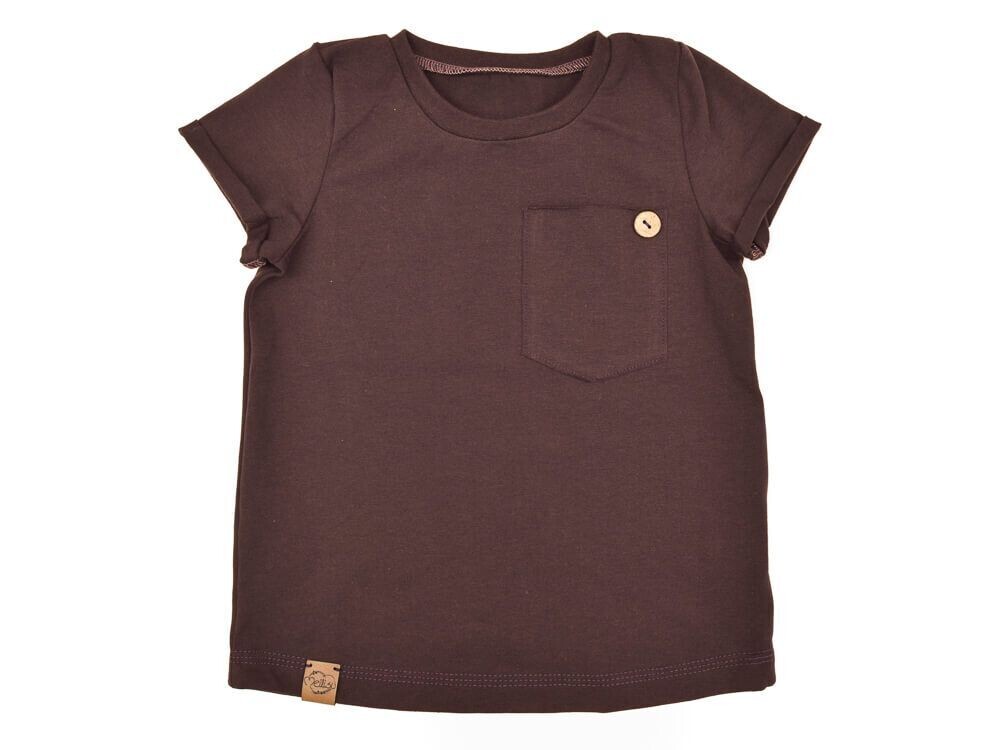 T-Shirt | dunkelbraun