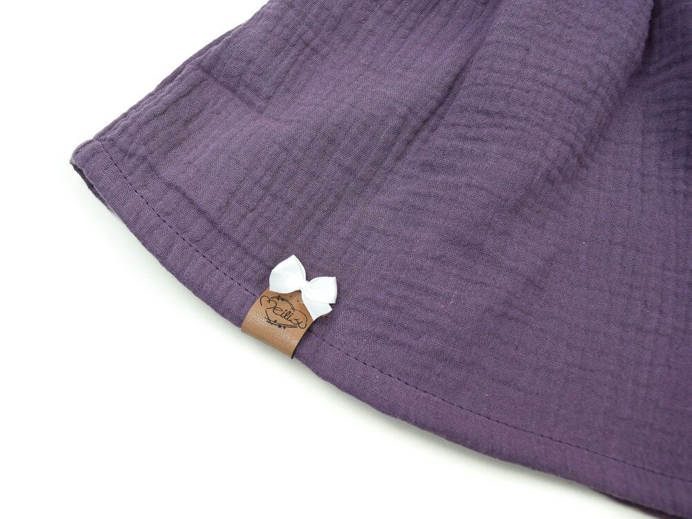 Paperbag Rock | Musselin | lavendel