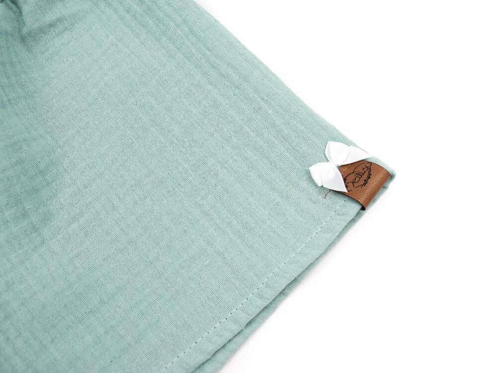 Paperbag Shorts | Musselin | aqua
