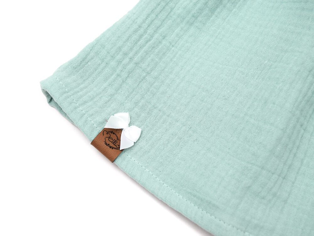 Paperbag Rock | Musselin | aqua