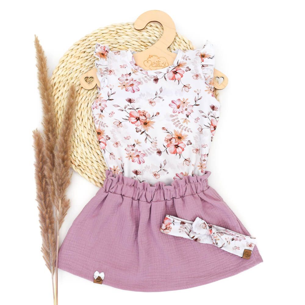 Shorts | Musselin | puderrosa