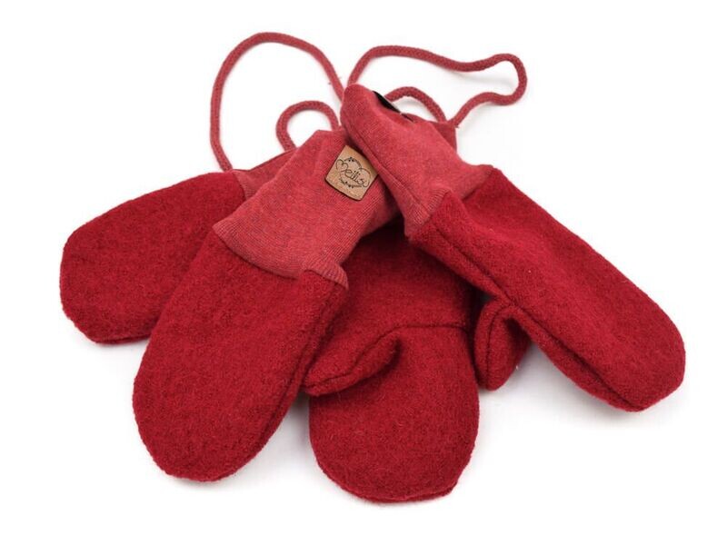 Walkhandschuhe | dunkelrot