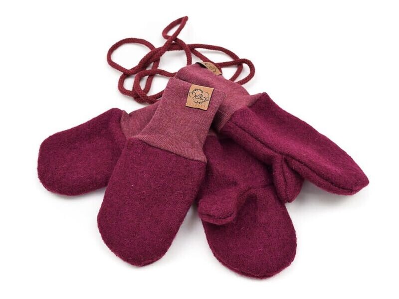Walkhandschuhe | brombeer