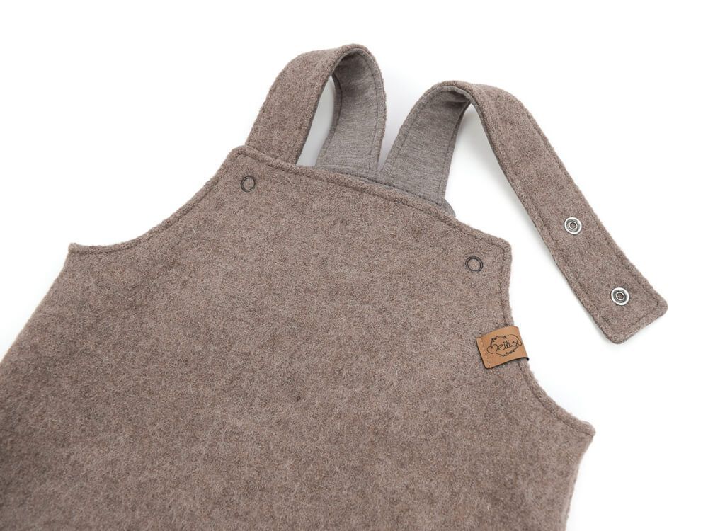 Walklatzhose | hellbraun meliert