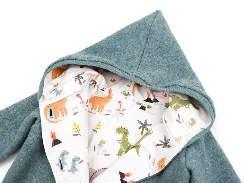 Walkjacke | dusty blue meliert