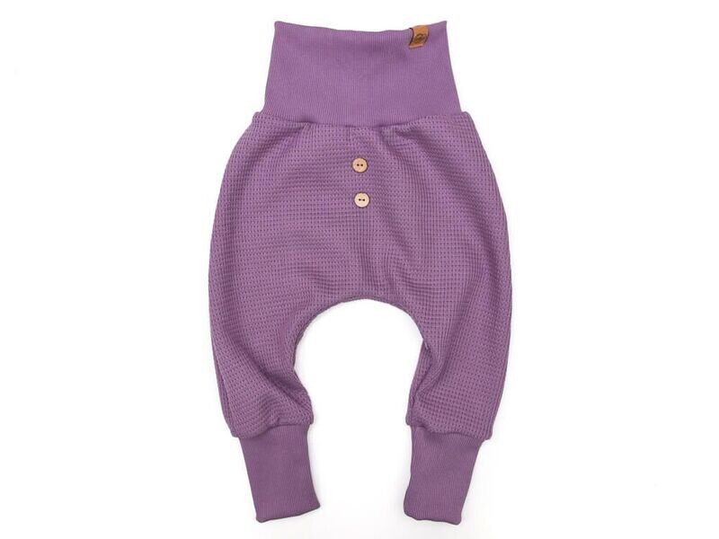 Pumphose | Waffelstrick | lavendel