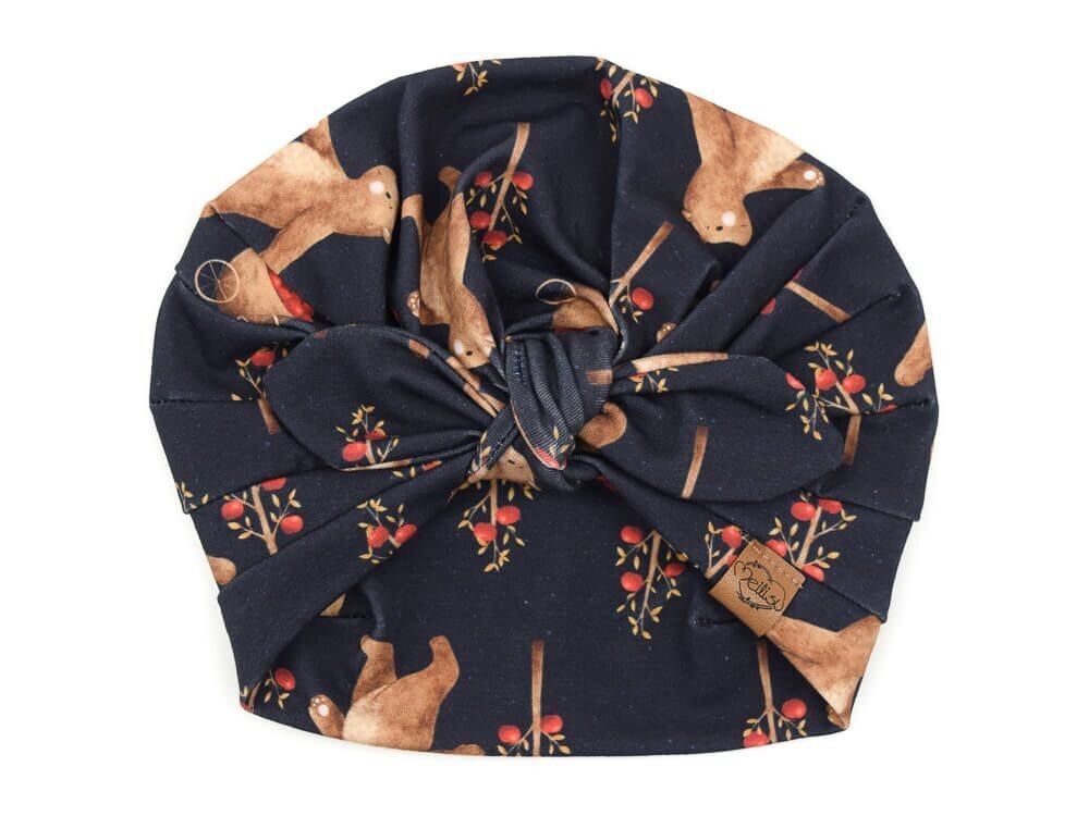 Turbanmütze | Apfelernte | Größe 45-47cm
