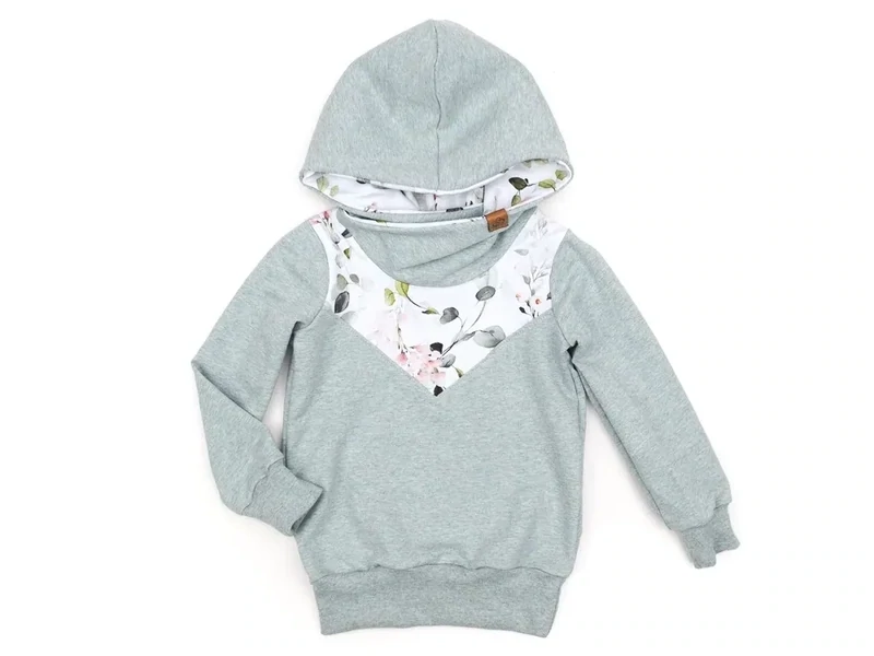 Hoodie | mint | Eukalyptusblüte