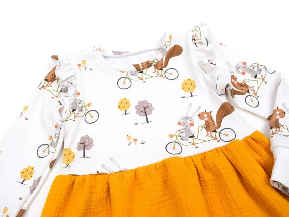 Kleid | lang- & kurzarm | Fahrradtour