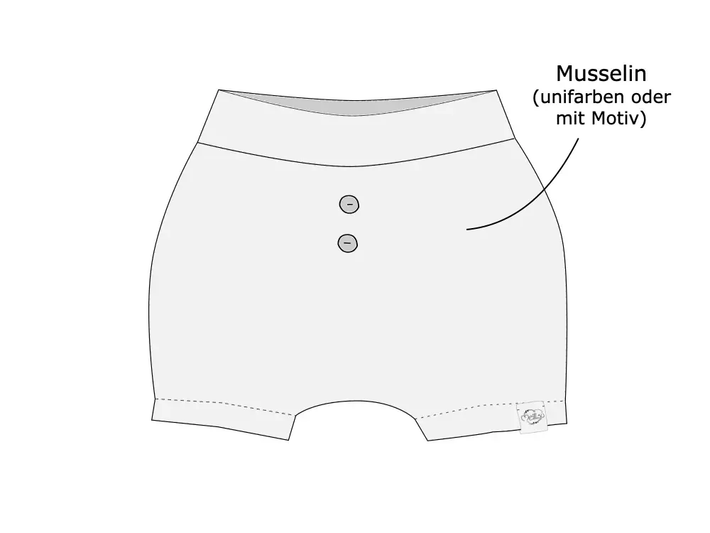 Shorts | Musselin | Sonderwunsch