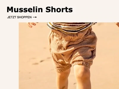 Musselin Shorts