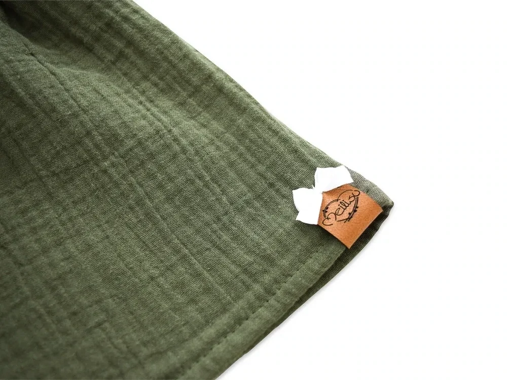 Paperbag Shorts | Musselin | khaki