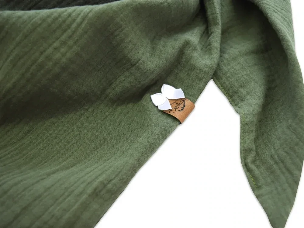Dreieckstuch Kinder | Musselin | khaki