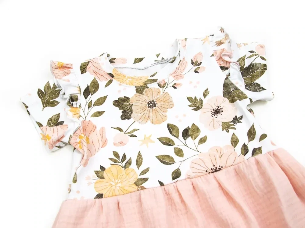 Kleid | lang- & kurzarm | Aquarellblumen