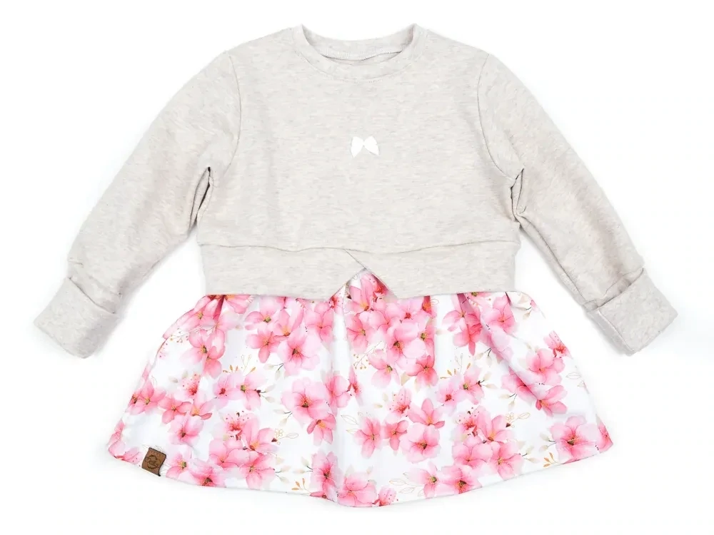Girly Sweater | Kirschblüte | Gr. 86/92