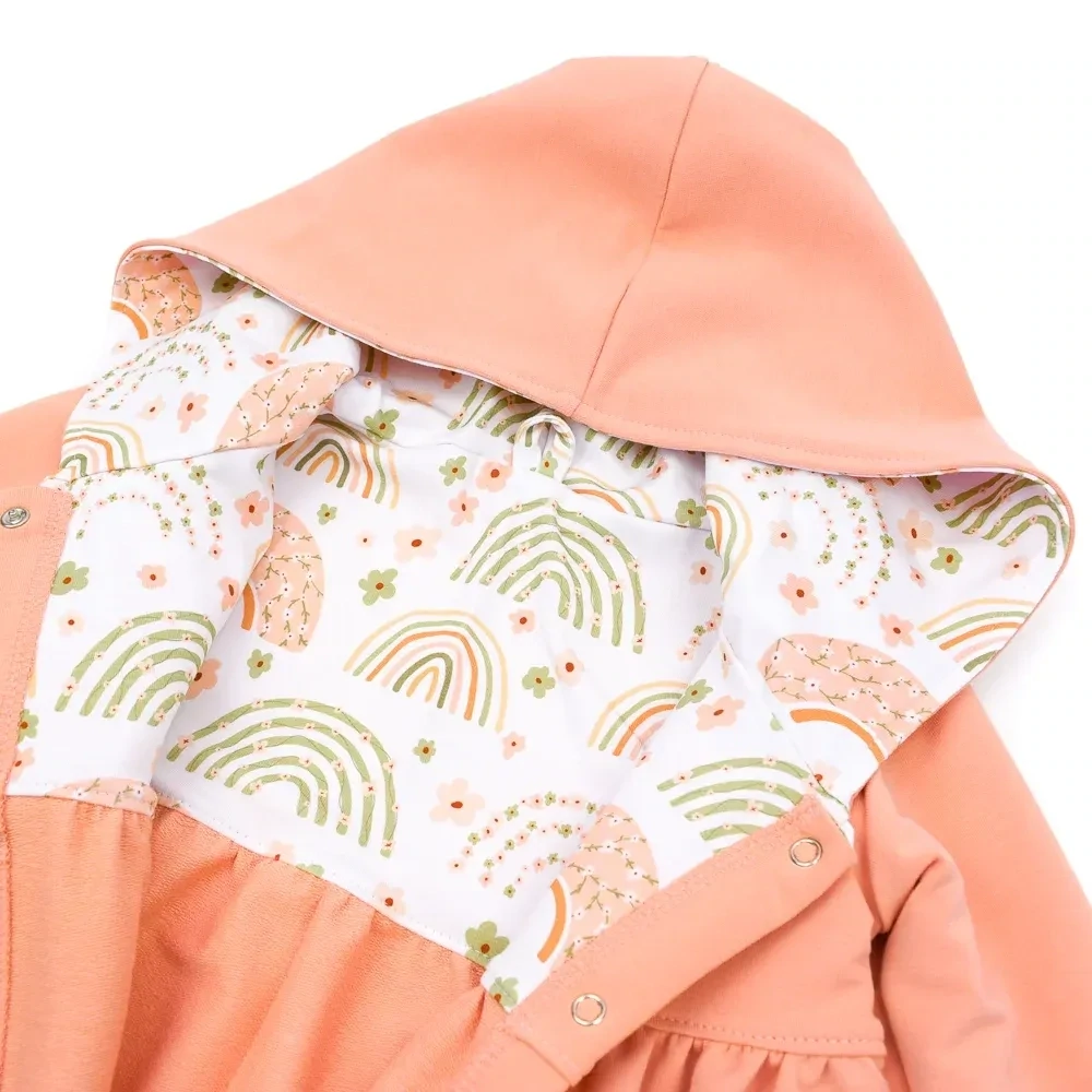 Sweatmantel | apricot