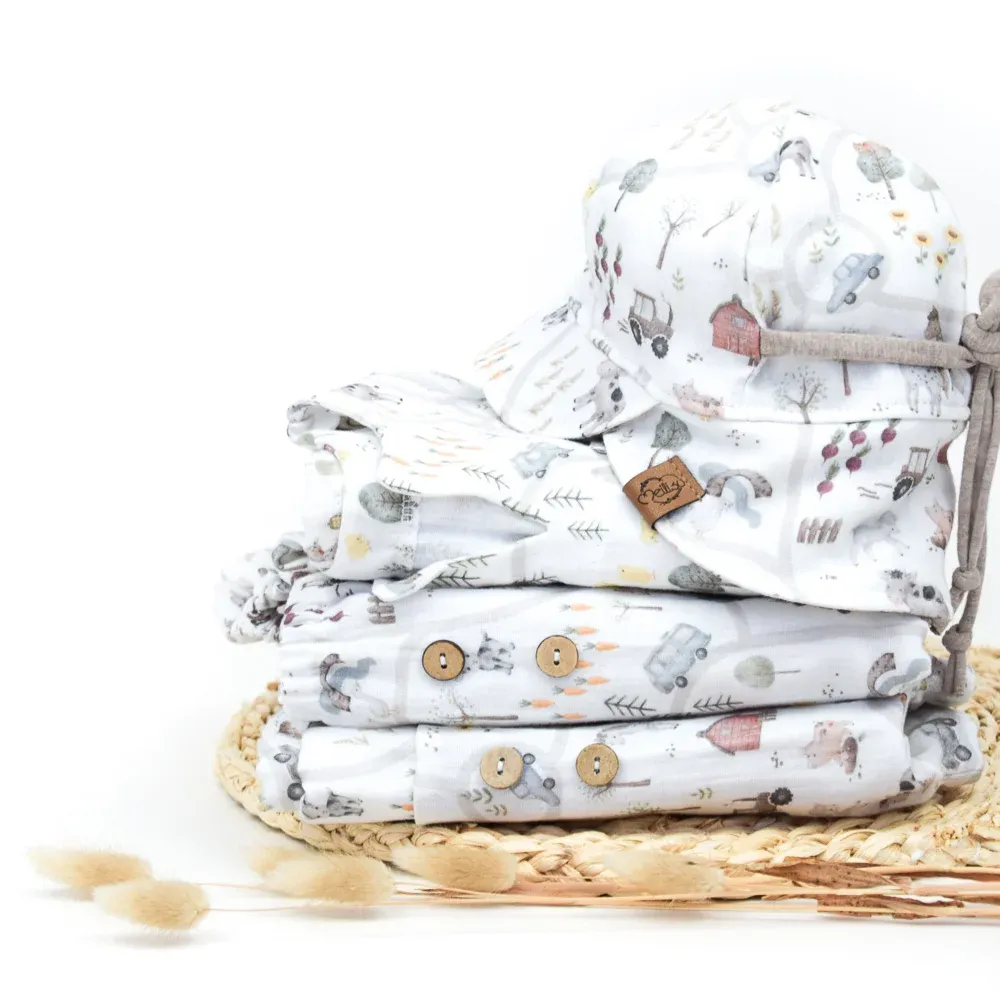 Dreieckstuch Kinder | Musselin | Kleine Farm