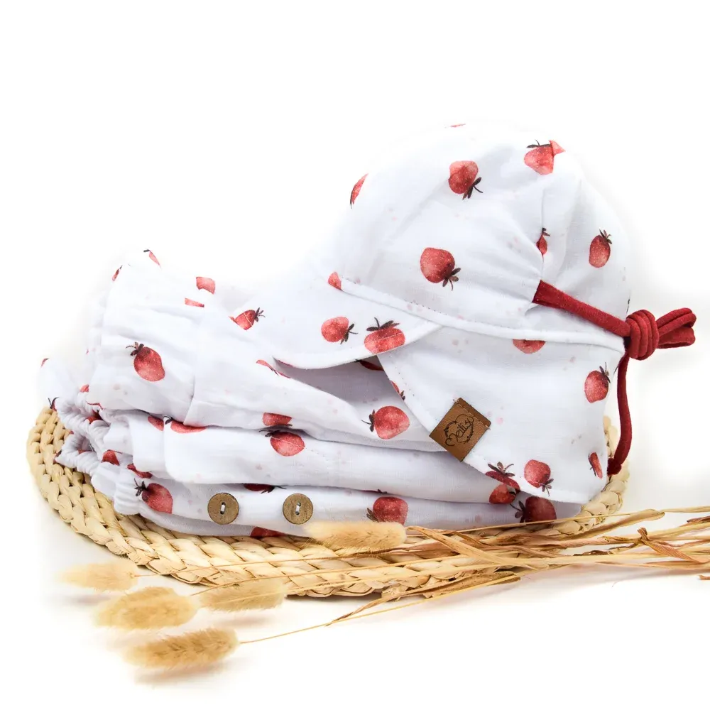 Dreieckstuch Kinder | Musselin | rot