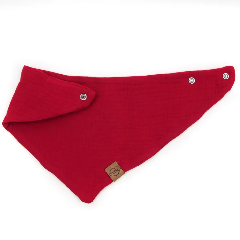 Halstuch | Musselin | rot