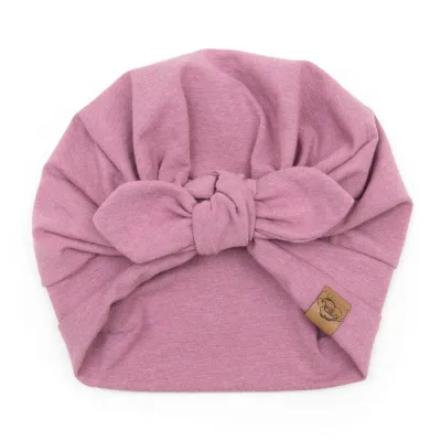 Turbanmütze | altrosa | Größe 51-53 cm