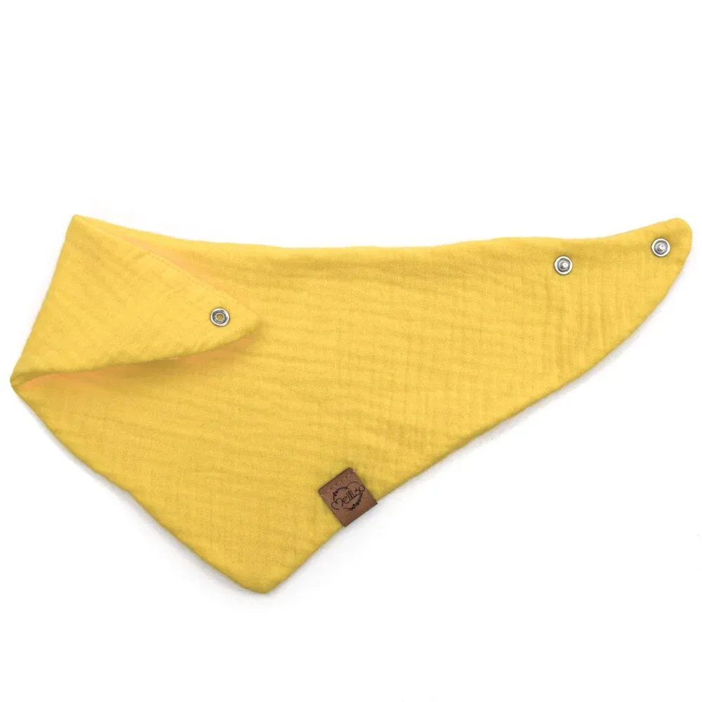 Halstuch | Musselin | pastellgelb