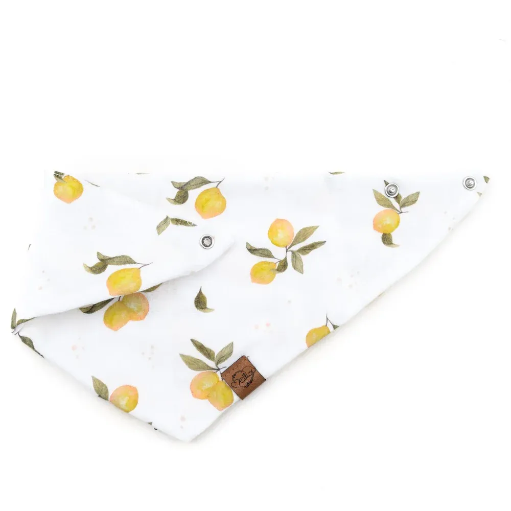 Halstuch | Musselin | Zitrone