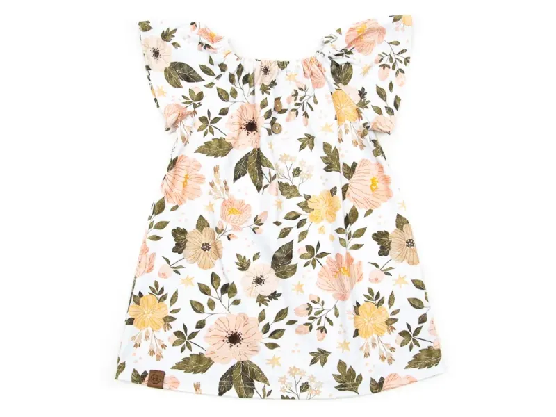 Sommerkleid | Aquarellblumen
