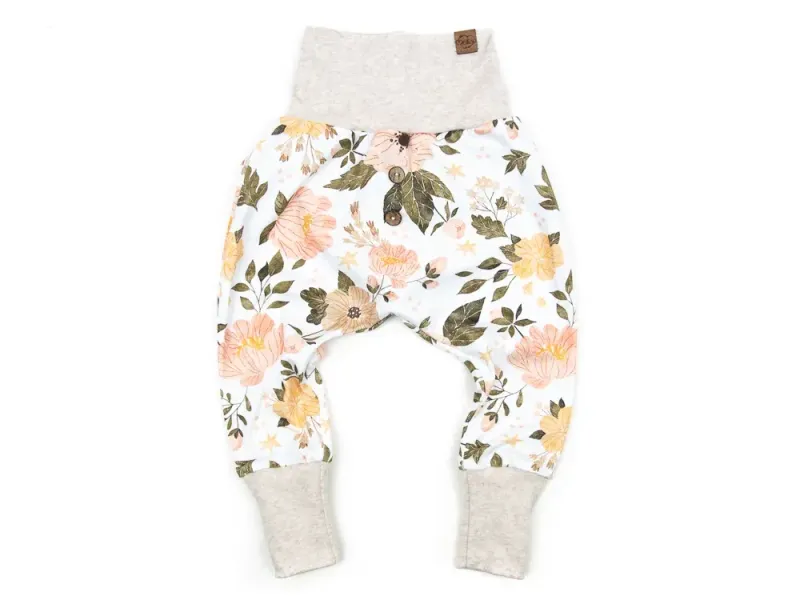 Pumphose | Aquarellblumen