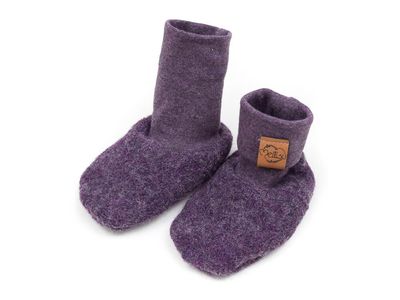 Walkschuhe | aubergine meliert