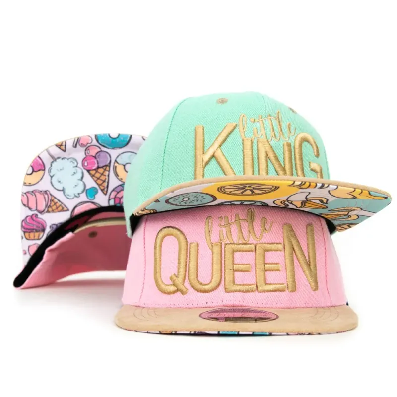 Snapback Cap | Kids | King & Queen