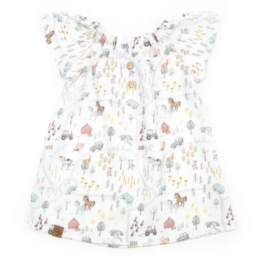 Sommerkleid | Musselin | Kleine Farm