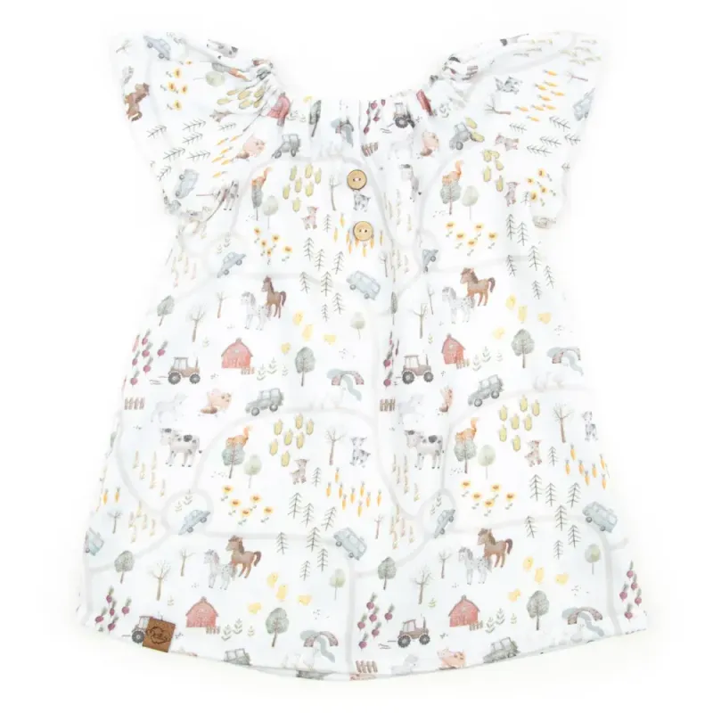 Sommerkleid | Musselin | Kleine Farm