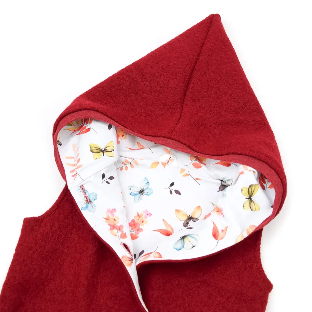 Walkweste | dunkelrot