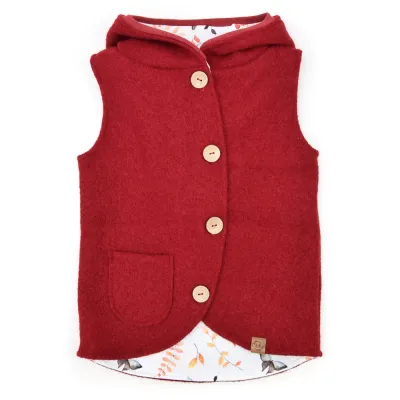 Walkweste | dunkelrot Walkweste | dunkelrot