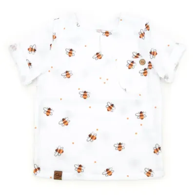 T-Shirt | Musselin | flotte Biene