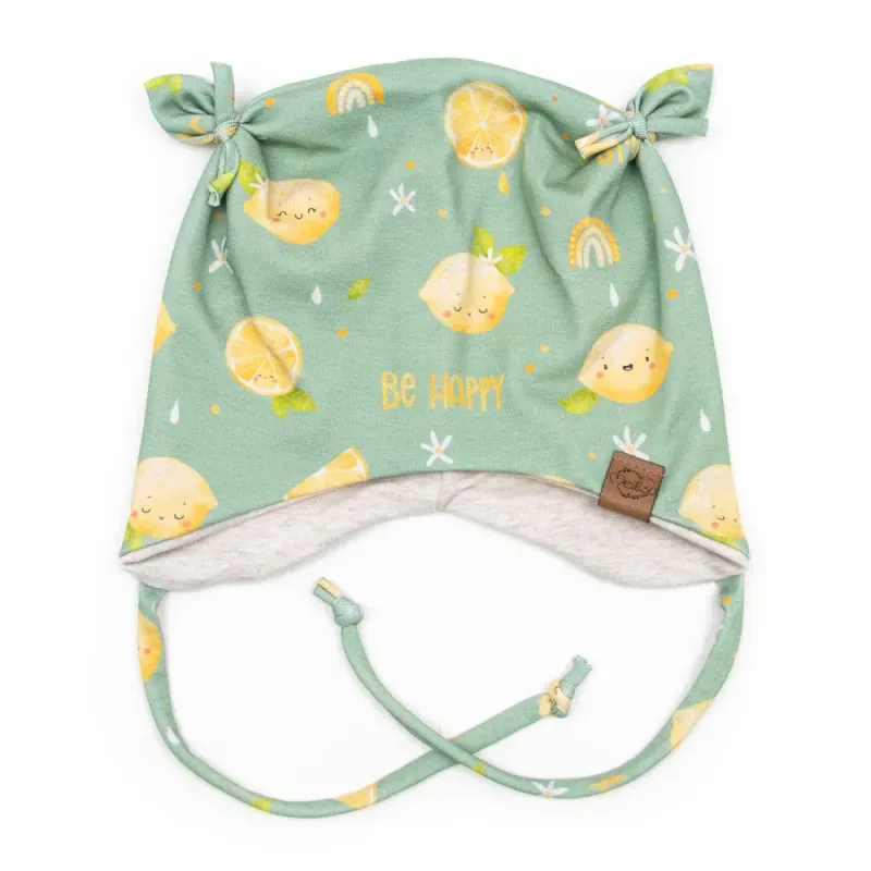 Ohrenmütze | Happy Lemons | Gr. 45-47 cm Ohrenmütze | Happy Lemons | Gr. 45-47 cm
