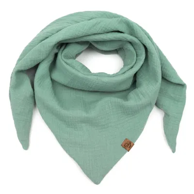 Dreieckstuch Kinder | Musselin | dusty mint
