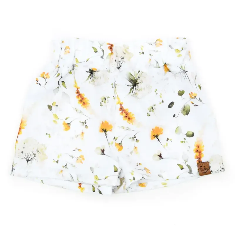 Paperbag Shorts | Musselin | Wildblumen | Gr. 86/92 Paperbag Shorts | Musselin | Wildblumen | Gr. 86/92