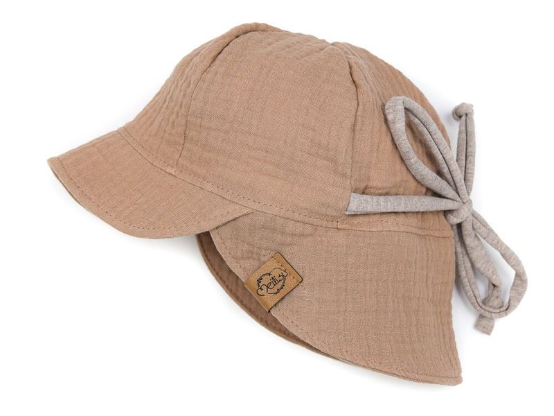 Sonnenhut | Musselin | sand | Gr. 35-38 cm Sonnenhut | Musselin | sand | Gr. 35-38 cm