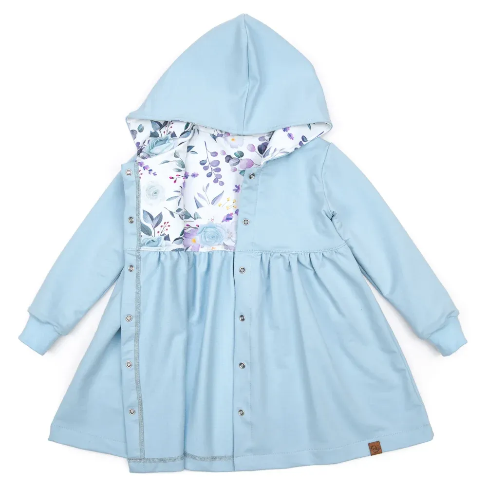 Sweatmantel | babyblau