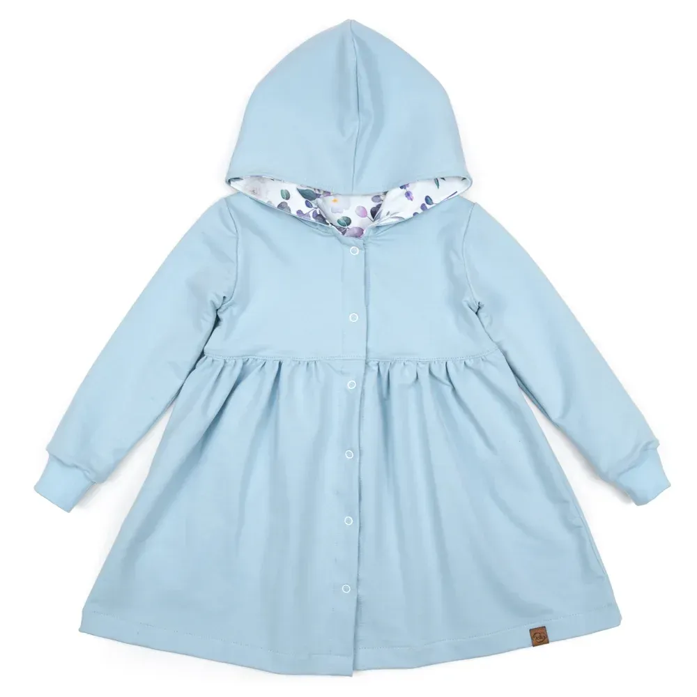 Sweatmantel | babyblau
