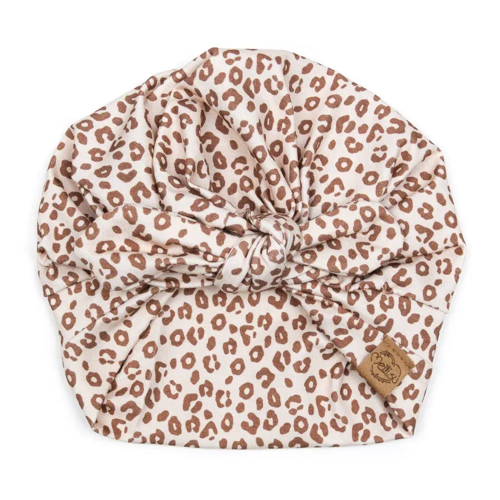 Turbanmütze | Little Leopard | Größe 45-47cm